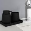 MAKEJ Tray Bathroom Kit Home Bathroom Decor Storage Toiletry Set Toilet Scrubbing Hand Sanitizer Bottle(E) view 4