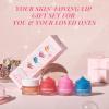 ANRCOLLECT Lip Mask Set, 1 Lip Scrub +3 Overnight Lip Mask, Lip Glowy Balm and Scrub for Women, Exfoliating and Hydrating Dry, Chapped, Crack Lips, 4 Pack Lip Skincare Gift Set, Teen Girl Gifts view 2