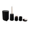 MAKEJ Bathroom Toiletry Kit Brushing Cup Toilet Brush Trash Can Dispenser Lotion Bottle(E) view 1