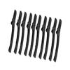 FOMIYES 30 Pcs Portable Eyebrow Trimmer Eyebrow Shaper Makeup Tool Face Shaving Tool Sharper Razors Shavers Remover Tool Folding Facial Hair Trimmer view 4