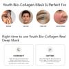 Youth Bio-Collagen Overnight Face Mask - Youth Skin Collagen Mask, Korean Glass Skin Face Masks Skincare, Hydrating Overnight Hydrogel Mask, Pore Minimizing, Elasticity Improvement (34gx16ea) view 3