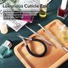 MAKEJ Stainless Steel Cuticle Scissors Nail Cuticle Pusher Cutter Nipper Clipper Dead Skin Remover Manicure Nail Art Tool view 4
