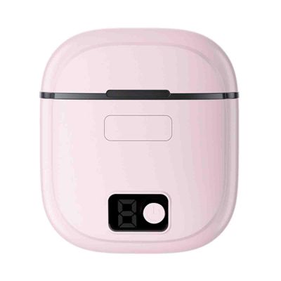 Electric Nail Clipper Automatic Electric Nail Trimmer for Adults for Seniors Nail Clippers Set for Men Women Fingernail Clippers for Elderly Silent Type-C Rechargeable Lighting (65X74mm,Pink)