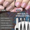 360 Rotating Cortauas Long Handle Fingernail Clipper + 4PCS Manicure Tool Set view 4