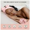 100% Mulberry Silk Bonnet for Curly Hair - Double Layer Silk Hair Wrap  Non-Slip Silk Turban Gift Idea - Reversible Hair Silk Bonnet for Sleeping Women - Silk Cap for Sleeping - Wonder Loop - 2 Pack view 4
