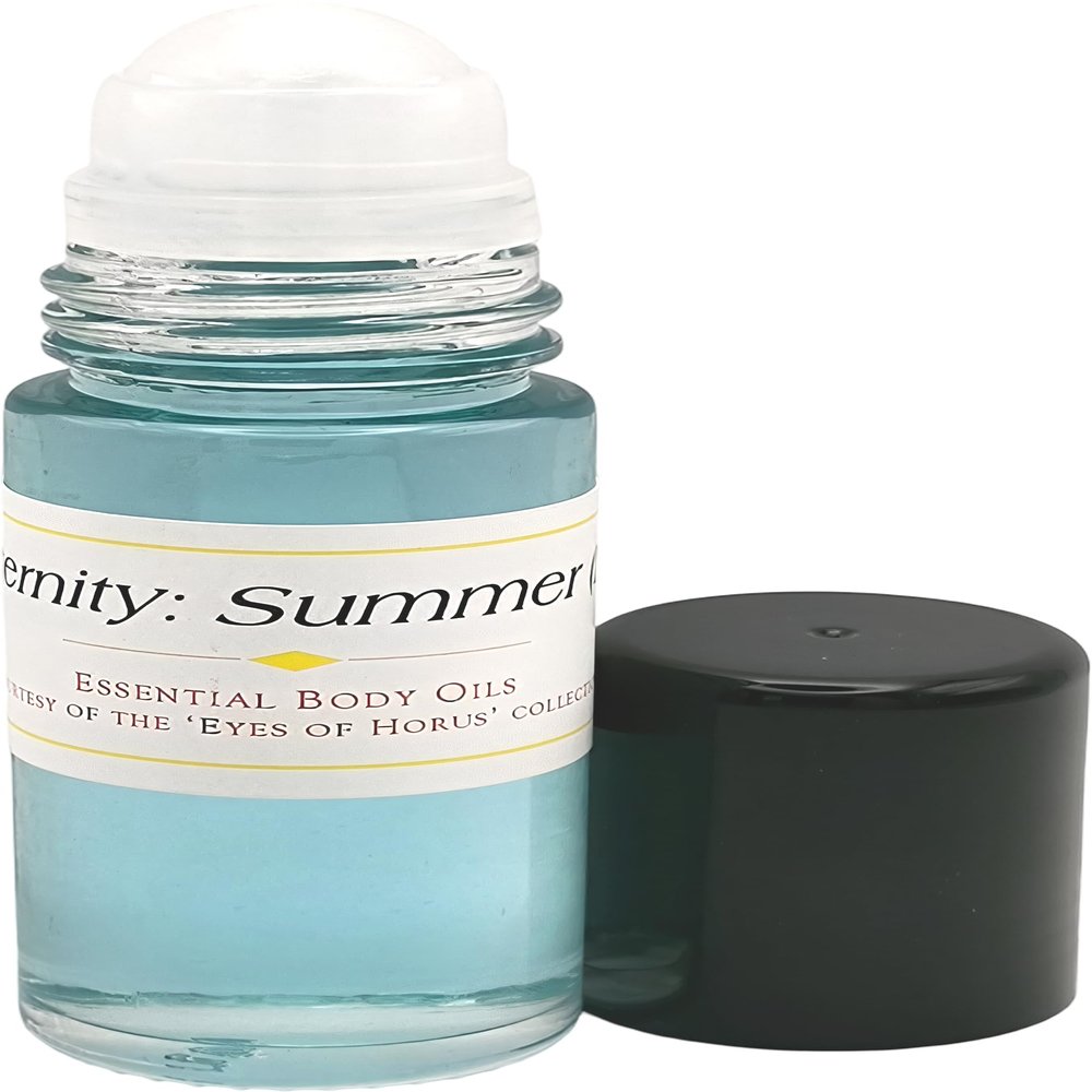 TCEShop Eternity: Summer - Type For Men Scented Body Oil Fragrance [Roll-On - Light Blue - 1 oz.] - ID#33104