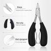 MAKEJ Toe Nail Clippers Correction Thick Nails Ingrown Toenails Nippers Cutters Dead Skin Care Tool view 3