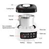 ERICAT Paraffin Wax Heater, 500ml Electric Candle Melting Pot with LCD Touch Screen, Two Wax Melting Modes and Adjustable Temperature, 360 Rapid Heating and Easy to Use, for Home, Beauty Salon view 3