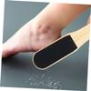 Beatifufu 4pcs Wooden Foot Care Tool Double Sided Pedicure File for Dead Skin Removal Portable Foot Scraping Board for Home and Professional Use view 2