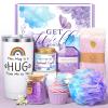 Get Well Soon Gifts Set for WomenMother's Day Gifts Box for Women Get Well Baskets Get Better Soon Care Package Sending You Hug Gift, Cheer up Gift After Surgery, Self Care Box for Her view 1