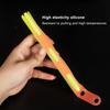 ArrErr 20 Pack Hair Perm Rods Rubber Band Replacement Adjustable Elastic Straps Bands for Hair Roller Cold Wave Rod Heatless Perming Rod Hair Curlers Perming Rods Set Hairdressing Styling Tool Parts view 2