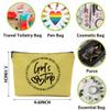5 Pcs Girls Trip Gifts Favors, Girls Weekend Gifts Makeup Bag, Bestie Gifts Weekend Bag Travel Gifts Vacation Cosmetic Bag, Friendship Gifts for Women Bestie, Graduation Wedding Gifts Toiletry Bag view 2