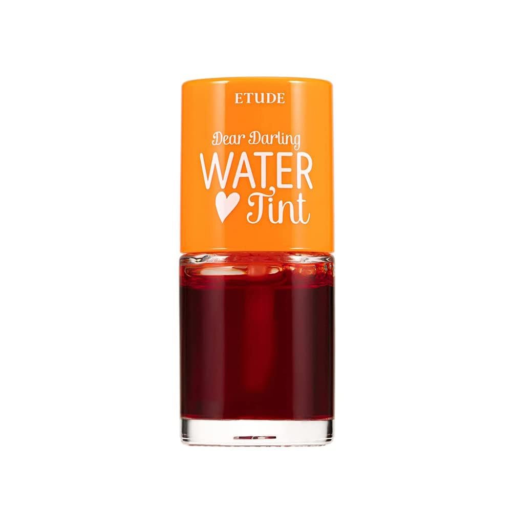 ETUDE Dear Darling Water Gel Luminous Lip & Cheek Tint| Long Lasting, Waterproof, Smudgeproof |Korean Makeup|Shade-03, Orange-9Gm