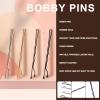 YGDZ Bobby Pins Set, Hair Pins, Hair Clips Kit, 2Inch Bobby Pins Brown Hair, Black, Blonde Hair, U Shaped Hair Pins for Buns, French Pins, Snap Hair Clips, Hair Barrettes, Hair Accessories for Women view 3