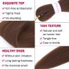 Alrence Pre Stretched Braiding Hair Long Braid 16 Inch 8 Packs Braiding Hair Extensions Professional Synthetic Fiber Crochet Twist Braids (16 Inch (Pack of 8), 30#) view 3