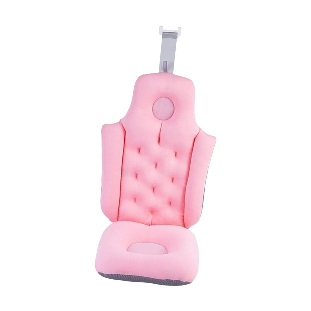 Fenteer Bathtub Cushion Kit, Breathable and Water-Resistant, Pink, as described