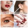 20pcs Tube Glitter Crystal Lip Brush Disposable Lip Brushes Lip Gloss Applicators Kits For Makeup Brush (Mixed 5 color) view 3