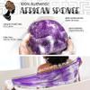 African Net Sponge Authentic - 2 Pieces Exfoliating Body Scrubber Bath Sponge - Loofah Washcloth Back Scrub for Shower Body Exfoliator - Face & Skin Care Bathroom Essentials for Women view 2