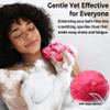 African Net Sponge Authentic - 2 Pieces Exfoliating Body Scrubber Bath Sponge - Loofah Washcloth Back Scrub for Shower Body Exfoliator - Face & Skin Care Bathroom Essentials for Women view 4