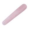 1pc Massage Wand Stone, Crystal Massage Stone, Face Massage Tool for Face Caring Pink White 100mm view 1