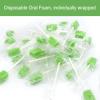 (250 PCS) JIESI Disposable Oral Swabs,Sterile Sponge Mouth Swabs(Green) view 2