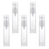 10ML Clear Refillable Airless Pump Bottle Cosmetic Container view 1
