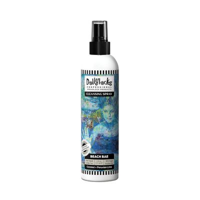 Dollylocks Cleansing Rinse-free Shampoo Spray | Removes Build-up + Moisturizes | Plant-Based Residue-free Vegan | Locs, Braids, Hair Extensions, Dreadlocks | Coconut Lime | 8oz