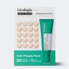 Geologie Clear System Anti-Pimple Pack, 20 Hydrocolloid Patches, Spot Treatment Gel with 5% Sulfur, Fast-Acting Acne Care view 1