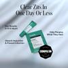 Geologie Clear System Anti-Pimple Pack, 20 Hydrocolloid Patches, Spot Treatment Gel with 5% Sulfur, Fast-Acting Acne Care view 3