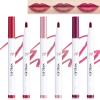 Lip Stain Liner Pen-Hydrating Lip Tint Stain Lip Makeup Tattoo Pencil,Matte Color Look,Longlasting Waterproof Lipstain Lipgloss,Precise Chisel Tip Smooth,Christmas Makeup Gift for Women-01+03+06 view 1