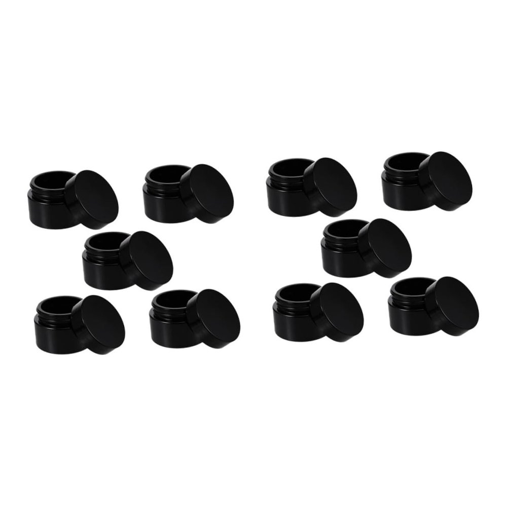 10pcs Cream Bottle Face Cream Container Makeup Sub Container Cream Jar Face Cream Sub Container Refillable Cosmetics Cream Container Empty Bottle Empty Sub Bottle Creams Container/497
