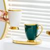 MAKEJ Mouthwash Cup Wash Cup Set Couple Brushing Cup Dental Cup Household Ceramic Toothbrush Tooth Cup view 1