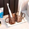 MAKEJ Household Mouthwash Cup Nordic Couple Wash Cup Toothbrushing Cup Toothbrush Cup Tooth Cylinder Set view 4