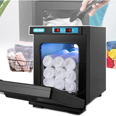 Hot Towel Warmer Cabinet, Professional 5L Hot Towel Warmer Cabinet with 2 Switches, 360 Around Elect Heating and Temperature Up to 175, Can Hold 6-8 Towels for Barber, Salon, Beauty