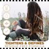 Dollylocks Texture Serum | No Flake Frizz-free Styling | Plant-Based Residue-Free Vegan | Locs, Curls, Braids, Dreadlocks | Lavender Lime Peppermint | 4oz view 2