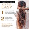 Dollylocks Texture Serum | No Flake Frizz-free Styling | Plant-Based Residue-Free Vegan | Locs, Curls, Braids, Dreadlocks | Lavender Lime Peppermint | 4oz view 3