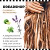 Dollylocks Texture Serum | No Flake Frizz-free Styling | Plant-Based Residue-Free Vegan | Locs, Curls, Braids, Dreadlocks | Lavender Lime Peppermint | 4oz view 4