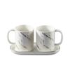 MAKEJ A Pair of Mouthwash Cup Couple Toothbrush Cup Ceramic Home Bathroom Tooth Cup Wash Cup Toothbrush Cup view 1