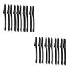FOMIYES 20pcs Portable Eyebrow Trimming Tool Eyebrow for Grooming and Shaping Lightweight Design for for Home and Travel view 1