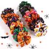 12pcs Halloween Hair Ties, Halloween Hair Scrunchies Pumpkin Skull Bat Hair Ties Elastics Scrunchy Halloween Gifts for Women Girls (12 Styles) view 3
