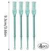 2 In 1 Manual Nose Hair Trimmer Ear Pickers For Women Man Nostril Hair Remover Tool Rotating Nasal Hair Cutter view 4