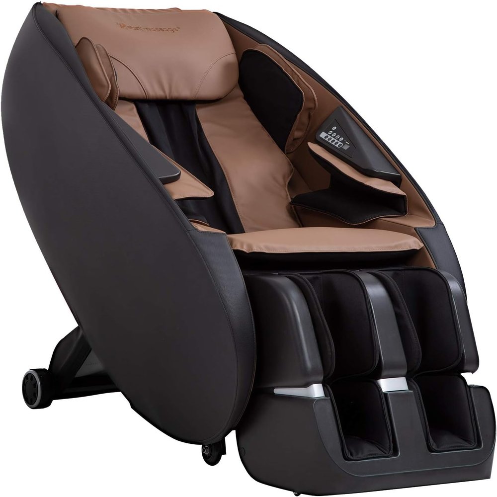 Dopinmin Shiatsu Massage Chair with Zero Gravity Recline Air Massage Technology for Home and Office Shiatsu Massage Chairs,Black