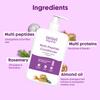 Aravi Organic Multi Peptide Hairfall Conditioner - Acetyl Tripeptide 3, Palmitoyl, Oligopeptide & Rosemary - 6.7 FL Oz / 200 ml view 4