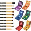 docolor 54Colors Eyeshadow Palette and 10Pcs Skull Printed Eyeshadow Makeup Brush Set Gemstone Eye Shadow Palette Highly Pigmented Mattes Glitter Shimmers Blendable Professional Makeup Palette view 1