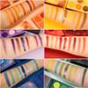 docolor 54Colors Eyeshadow Palette and 10Pcs Skull Printed Eyeshadow Makeup Brush Set Gemstone Eye Shadow Palette Highly Pigmented Mattes Glitter Shimmers Blendable Professional Makeup Palette view 4