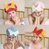 Generic New Super Absorbent Hair Towel Wrap for Wet Hair, Microfiber Hair Towel Wrap, Wet Hair Towel Wrap for Women, Quick-Drying Thickened Soft Bow Tie Hair Towel Wrap Dry Turban (Red), 78784521 view 2