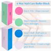 4 Pcs Nail Buffer Block Shine for Buffing Manicure Pedicure,4 Way 120/240/600/3000 Grit view 2