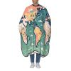 World Map Printed Polyester Hair Cutting Cape,Professional Aldult Haircut Cape,Smooth and No Sticky Hair,Hair Cutting Accessories 55x66in view 1