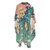 World Map Printed Polyester Hair Cutting Cape,Professional Aldult Haircut Cape,Smooth and No Sticky Hair,Hair Cutting Accessories 55x66in view 4
