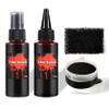QIUFSSE Halloween Fake Blood Makeup Kit,Includes Fake Blood Spray,Dripping Blood,Coagulated Blood,Stippling Sponge,Washable Fake Blood for Clothes Face Mouth Vampire Zombie Cosplay Makeup Paint view 1